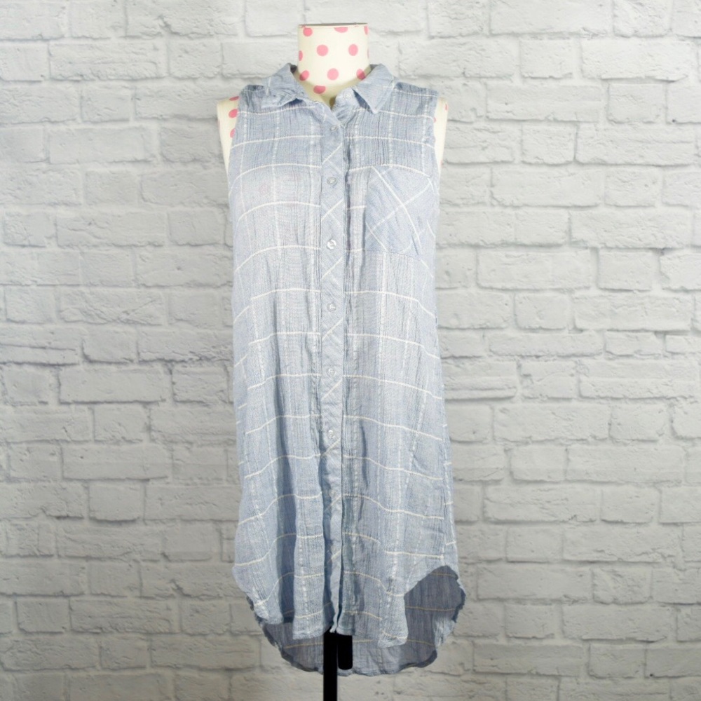Sweet Wanderer Blue Striped Beach Dress